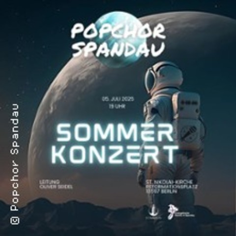 Sommerkonzert 2025 - Popchor Spandau | Leitung: Oliver Seidel - BERLIN - 05.07.2025 19:00