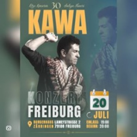 Hozan Kawa Live in Freiburg! - Freiburg - 20.07.2025 20:00