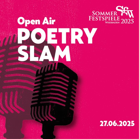 Open Air Poetry Slam - Wiesbaden - 27.06.2025 19:30