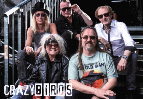 CrazyBirds - spielen electra&#8222;-Songs original - Stralsund - 24.08.2025 20:00
