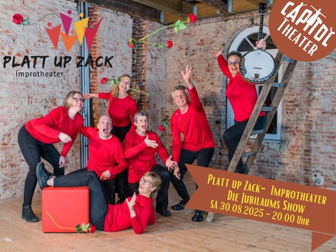 Platt up Zack Improtheater - Die Jubilums Show - Nordhorn - 30.08.2025 20:00