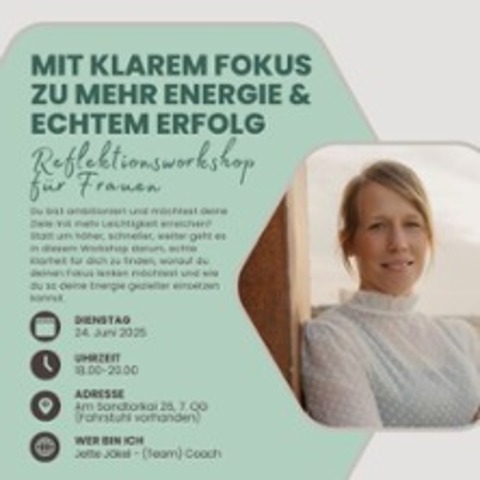 Reflektionsworkshop fr Frauen - HAMBURG - 24.06.2025 18:00