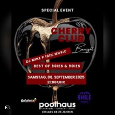Cherry Club Bar-Night | 80er & 90er Special - BREMEN - 06.09.2025 21:00