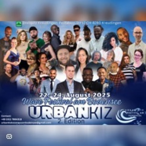 Urban Kiz Wave Festival am Bodenseee - Konstanz - 22.08.2025 17:00