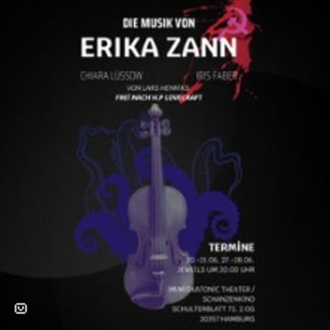 Die Musik von Erika Zann - HAMBURG - 28.06.2025 20:00