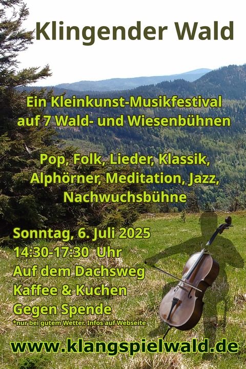 Klingender Wald 2025 - Dachsberg - 06.07.2025 14:30