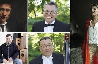 Die Reihe&#8222;JAZZhochDREI&#8220; findet bei schnem Wetter auf der Terrasse des Kurhauses Bad Krozingen statt