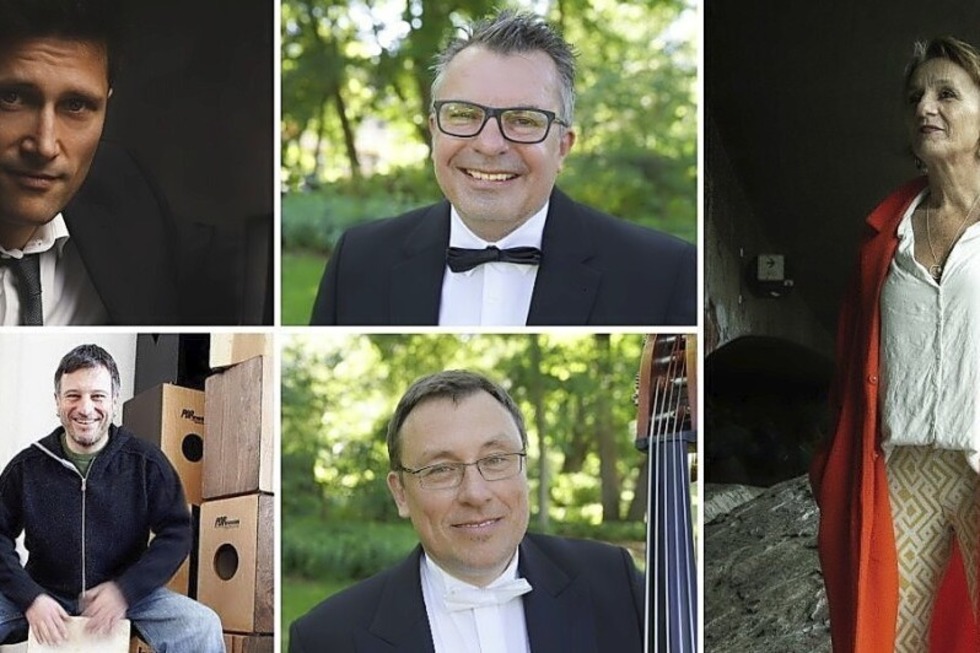 Die Reihe&#8222;JAZZhochDREI&#8220; findet bei schnem Wetter auf der Terrasse des Kurhauses Bad Krozingen statt - Badische Zeitung TICKET