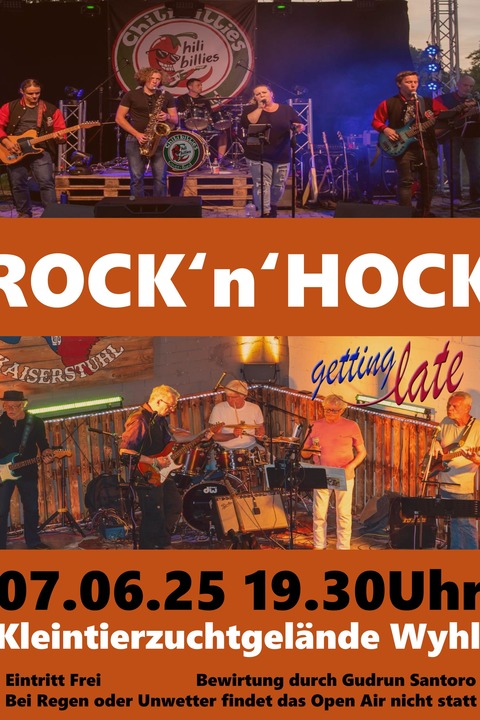 Chilibillies + Getting Late - Wyhl - 07.06.2025 19:30