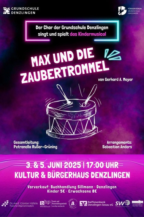 Max und die Zaubertrommel - Denzlingen - 03.06.2025 17:00