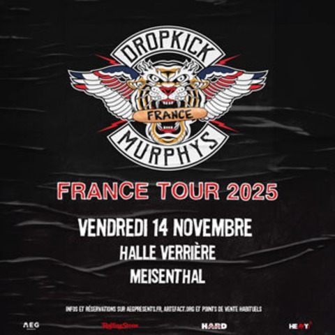 Dropkick Murphys + Guest - Meisenthal - 14.11.2025 20:00