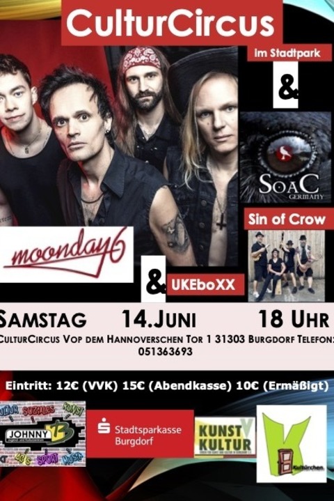 CulturCircus - Konzert 2025 - Burgdorf - 14.06.2025 17:30