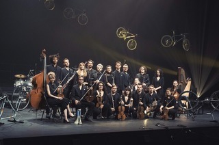 Das Fahrrad-Orchester "Les Forces Majeures" tritt am Mittwoch, 28.Mai, um 20 Uhr im Burghof Lrrach auf.