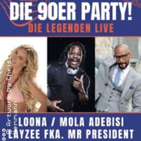 Die 90er Party! - Die Legenden Live - GERA - 15.08.2025 18:00