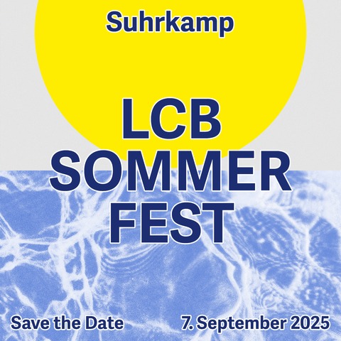 LCB-Sommerfest 2025 mit dem Suhrkamp Verlag - BERLIN - 07.09.2025 14:00