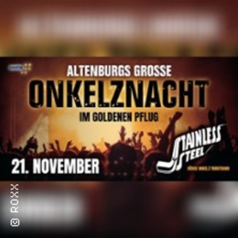 Die groe Onkelz-Nacht mit der Coverband Stainless Steel - Ingolstadt - 08.05.2026 20:00