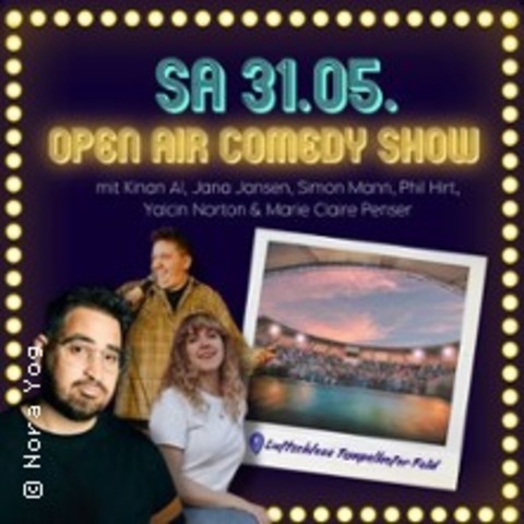 Die Lachkater Stand Up Comedy Show - Open Air - BERLIN - 31.05.2025 19:30