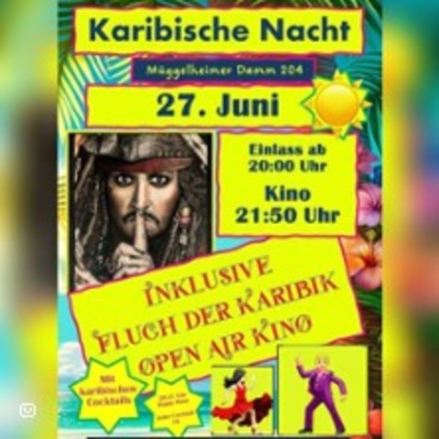 Fluch der Karibik - Open Air Kino - BERLIN - 27.06.2025 20:00