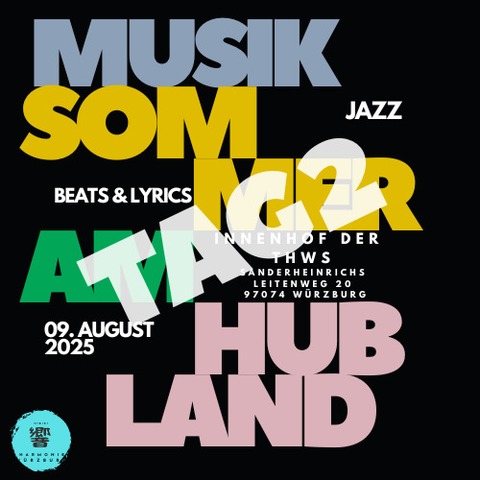 Musiksommer am Hubland Tag 2: &#8222;Brazilian Jazz&#8220;, &#8222;Hip Hop X Jazz&#8220; und &#8222;Beats and Lyrics Open Air&#8220; - Wrzburg - 09.08.2025 16:00