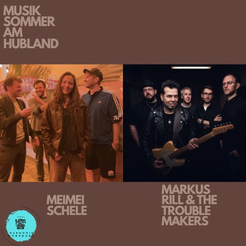 Musiksommer am Hubland mit Indie Pop und Blues Rock: Meimeischele und Markus Rill & The Troublemakers - Wrzburg - 08.08.2025 16:00
