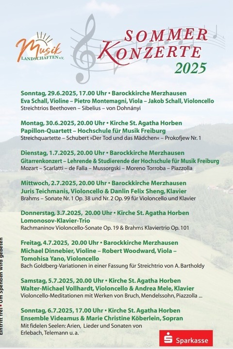 Musikhochschule Freiburg - Merzhausen - 01.07.2025 20:00