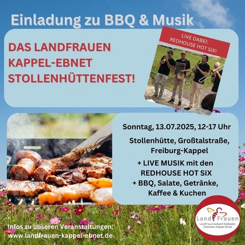 Stollenhttenfest der Landfrauen Kappel-Ebnet - Freiburg - 13.07.2025 12:00