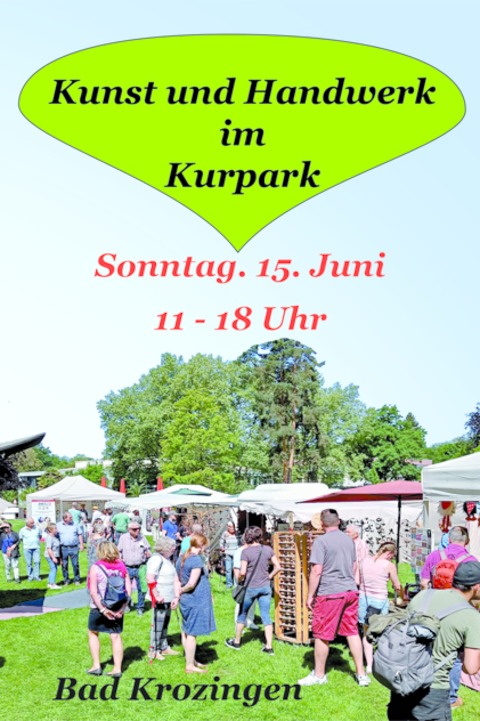 Kunst & Handwerk im Kurpark - Bad Krozingen - 15.06.2025 11:00