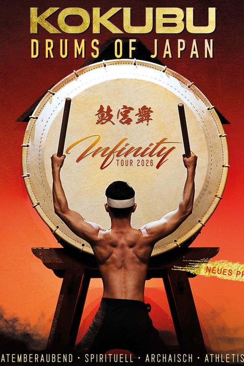 KOKUBU mit &#8222;INFINITY&#8220; - THE DRUMS OF JAPAN prsentieren ihr neues Programm - Eisenhttenstadt - 05.03.2026 19:00