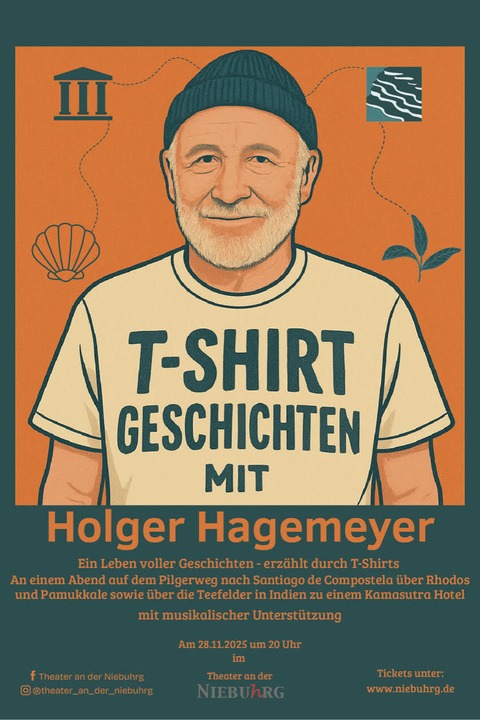 T-Shirt Geschichten mit Holger Hagemeyer - Oberhausen - 28.11.2025 20:00