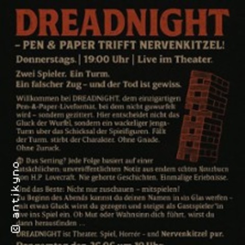 Dreadnight - HAMBURG - 26.06.2025 19:00
