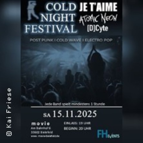 Cold Night Festival - BIELEFELD - 15.11.2025 20:00