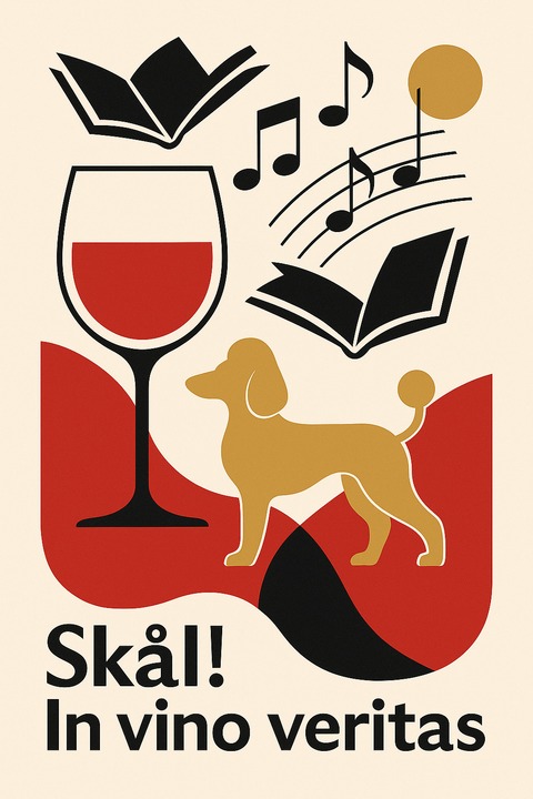 Literaturcouch - Skl! In vino veritas - Ein literarisch-musikalischer Abend ber den Alkohol - Essen - 21.11.2025 19:30