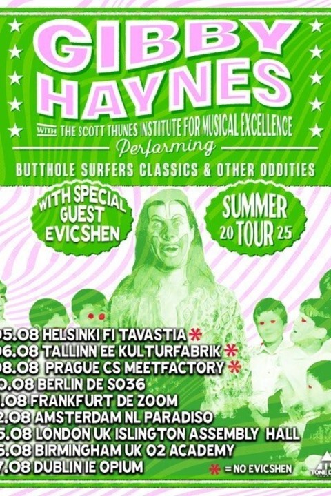 Gibby Haynes performing Butthole Surfers - Tour de Dance 2025 - Frankfurt - 11.08.2025 19:00
