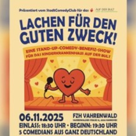 Lachen fr den guten Zweck - HANNOVER - 06.11.2025 19:30