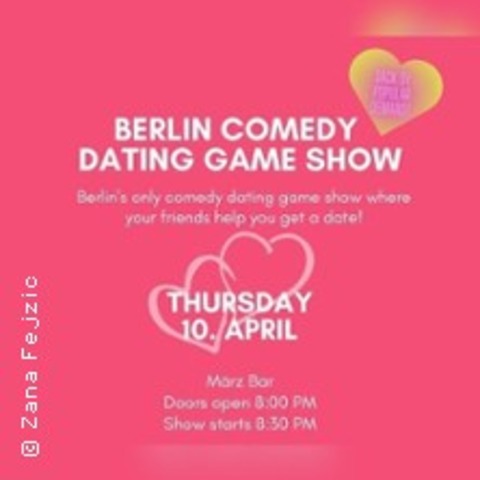 Berlin Comedy Dating Game Show - BERLIN - 26.06.2025 20:30