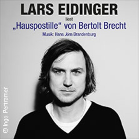 Lars Eidinger liest und singt Bertolt Brecht's Hauspostille - Frankfurt am Main - 19.09.2026 20:00