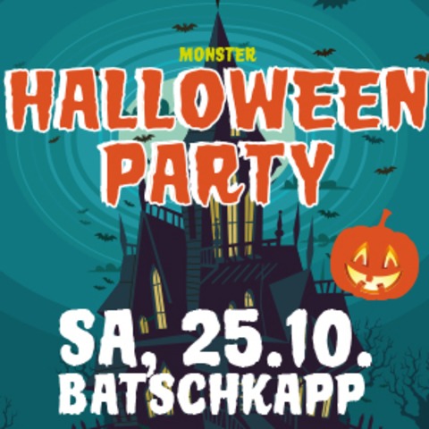 Monster Halloween Party - Batschkapp / Groe Halle / Alle Ebenen geffnet - Frankfurt am Main - 25.10.2025 22:00