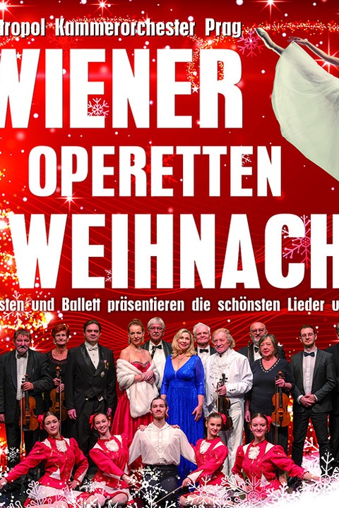 Wiener-Operetten-Weihnacht - Das Metropol Kammerorchester PRAG prsentiert - Ludwigsfelde - 10.12.2025 16:00