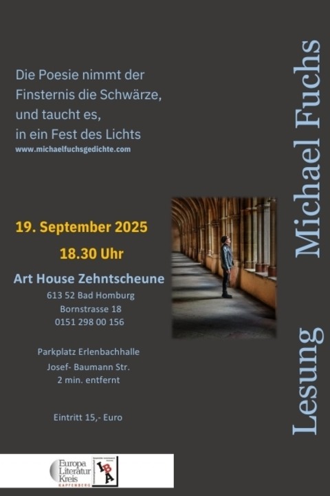 Lesung Michael Fuchs - Bad Homburg vor der Hhe - 19.09.2025 19:00