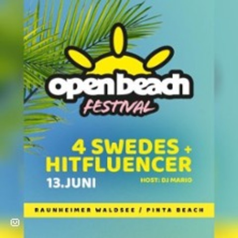 Open Beach Festival 2025 - RAUNHEIM - 13.06.2025 15:00
