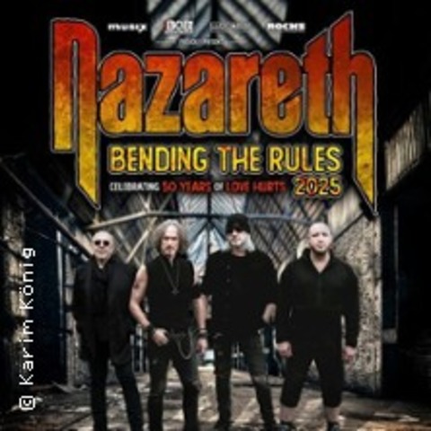 Nazareth - Bending The Rules 2025 - TRIER - 10.12.2025 19:30