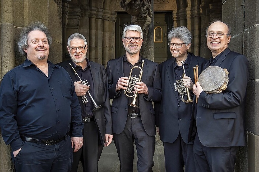 Das Trompetenensemble Stuttgart gibt ein festliches Konzert in der St. Landelin Kirche in Ettenheimmnster - Badische Zeitung TICKET