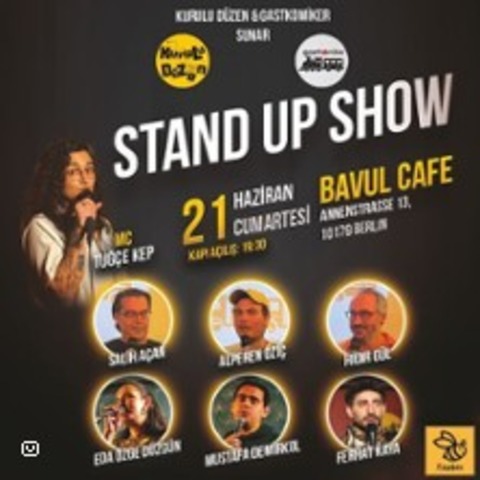XXL - 6'li Trke Stand-up Sov | Kurulu Dzen Comedy - BERLIN - 16.06.2025 20:00