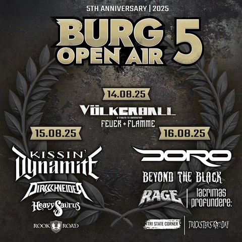 Burg Open Air 2025 - Festival Ticket - Illingen - 14.08.2025 20:30