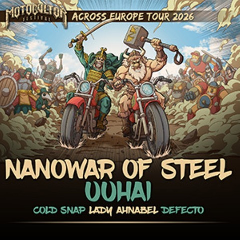 Nanowar Of Steel + Uuhai - Motocultor Across Europe Tour 2026 - Pratteln - 27.01.2026 18:30