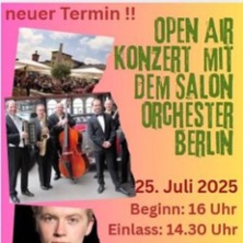 Berliner Salon Orchester - Open Air - POTSDAM - 25.07.2025 16:00