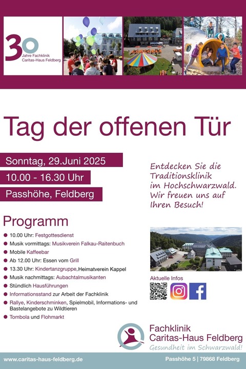 Tag der offenen Tr - Feldberg - 29.06.2025 10:00