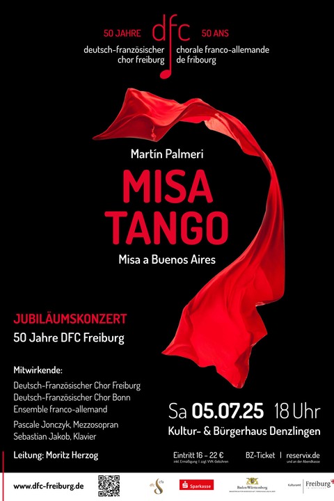 Misa Tango - 50 Jahre DFC Freiburg Jubilumskonzert - Denzlingen - 05.07.2025 18:00