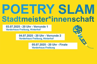 Poetry Slam - Stadtmeisterschaft Finale, 05.07.2025