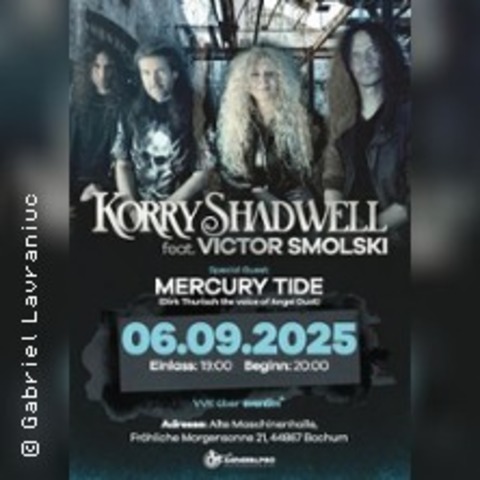 Korry Shadwell & Mercury Tide - Unplugged - BOCHUM - 06.09.2025 20:00